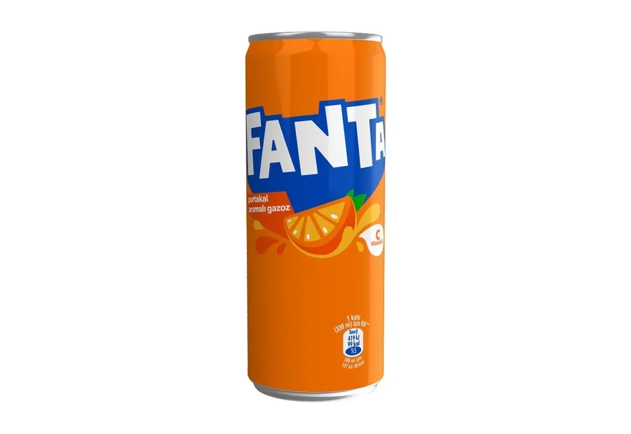 Fanta Portakal Kutu 330 ml